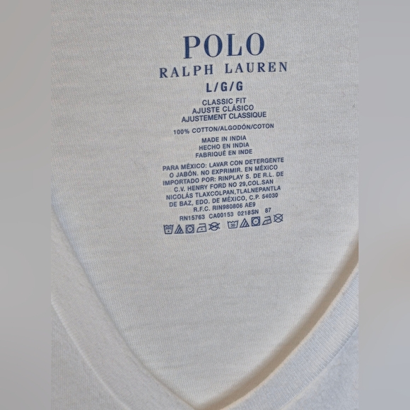 Polo by Ralph Lauren Men's White T-Shirt - Picture 7 of 7